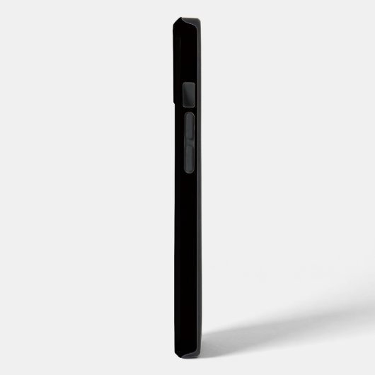ブラック 4 Luxe iPhone 14 マット、パールホワイトチューリップ Case-Mate iPhoneケース (裏面 / 左)