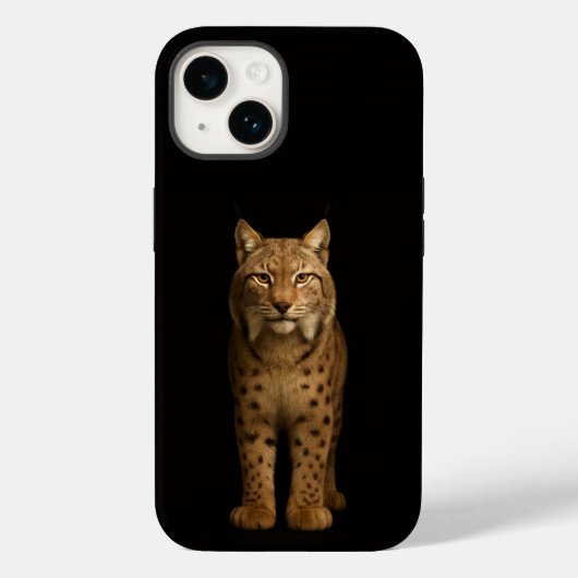ブラック 4 Luxe iPhone 14 Mate、サイレントリンクス Case-Mate iPhoneケース (裏面)