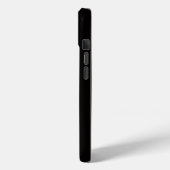 ブラック 4 Luxe iPhone 15 ケース、ノーブルタイガー Case-Mate iPhoneケース (裏面 / 左)