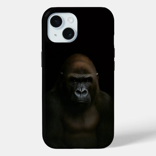 ブラック 4 Luxe iPhone 15 Case-Mate ゴリラガラス強化ガラスケース iPhoneケース (裏面)