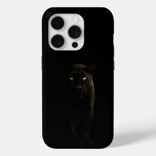 ブラック 4 Luxe iPhone 15 Pro マット ブラックパンサー Proケース
