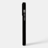 ブラック 4 Luxe iPhone 15 Pro Max、アメリカバイソン iPhoneケース (左側面)