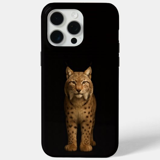 ブラック 4 Luxe iPhone 15 Pro Max、サイレントリンクス Case-Mate iPhoneケース (裏面)