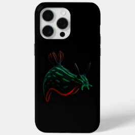 ブラック 4 Luxe iPhone 15 Pro Max、ネオンウミウシ Maxケース