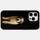 ブラック 4 Luxe iPhone 15 Pro Max、ミオリティック・シェパード Case-Mate iPhoneケース (裏面 (横))