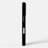 ブラック 4 Luxe iPhone 16 Case-Mate、スミレ色のタツノオトシゴ Case-Mate iPhoneケース (裏面 / 右)