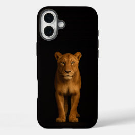 ブラック 4 Luxe iPhone 16 Plus、ノーブル ライオネス Plusケース