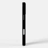 ブラック 4 Luxe iPhone 16 Plus、パールホワイトチューリップ Case-Mate iPhoneケース (裏面 / 右)