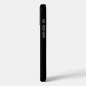 ブラック 4 Luxe iPhone 16 Plus、ミッドナイト ブルー ローズ Case-Mate iPhoneケース (裏面 / 左)