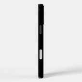 ブラック 4 Luxe iPhone 16 Plus、洗練されたバセンジー犬 Case-Mate iPhoneケース (裏面 / 右)