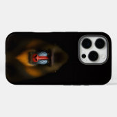 ブラック 4 Luxe iPhone 16 Pro、マンドリルモンキー Case-Mate iPhoneケース (裏面 (横))