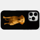 ブラック 4 Luxe iPhone 16 Pro Max、やさしいラブラドール Case-Mate iPhoneケース (裏面 (横))