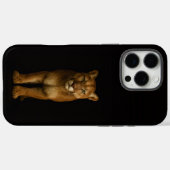 ブラック 4 Luxe iPhone 16 Pro Max、サイレントプライムプーマ Case-Mate iPhoneケース (裏面 (横))