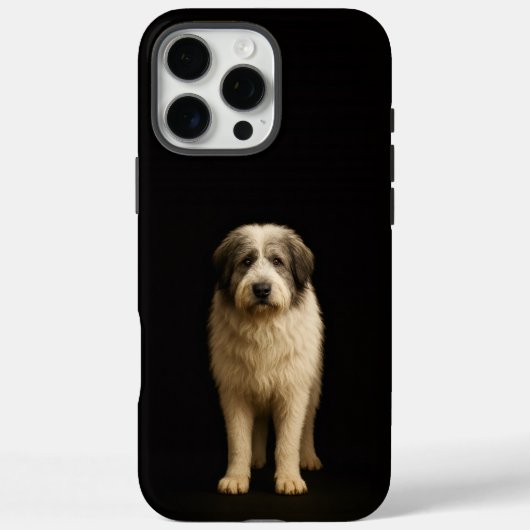ブラック 4 Luxe iPhone 16 Pro Max、ミオリティック・シェパード Case-Mate iPhoneケース (裏面)