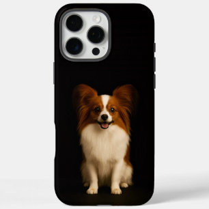 ブラック 4 Luxe iPhone 16 Pro Max、レファインド パピヨン Maxケース
