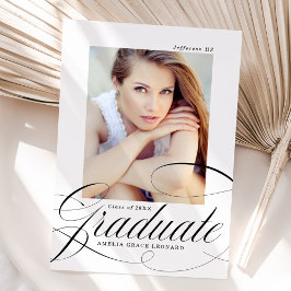 ブラック | Eloquence写真卒業のお知らせ 案内状