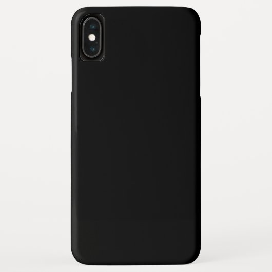 ブラック iPhone XS Max ケース Case-Mate iPhoneケース (裏面)