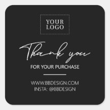 ブラック | Small Businessパッケージステッカー