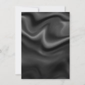 ブラックD20クリット | Tabletop Gamerのサイコロ結婚の写真 サンキューカード (裏面)