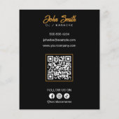 ブラックDJs Karaoke DJs Signer Vocal Music Producer チラシ (裏面)