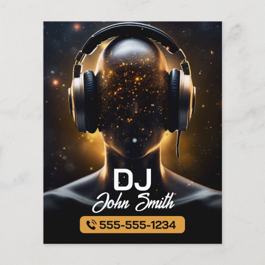 ブラックDJs Karaoke DJs Signer Vocal Music Producer チラシ (正面)