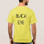 ブラックEXE Tシャツ (裏面)