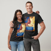 ブラックEYGPT JMT Tシャツ (ユニセックス)