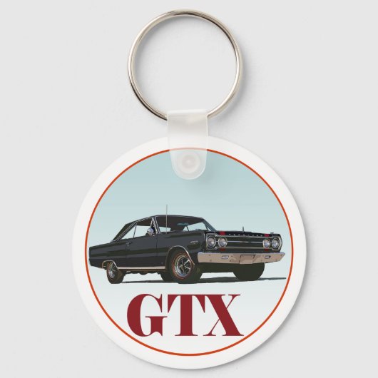 ブラックGTX キーホルダー (正面)