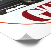 ブラックGTX ポスター (角)