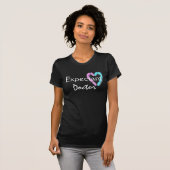 ブラックIの妊婦 Tシャツ (正面フル)