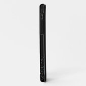ブラックiPhone 11 カバー (裏面/左)