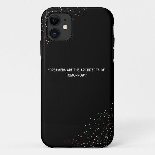 ブラックiPhone 11 カバー (裏面)