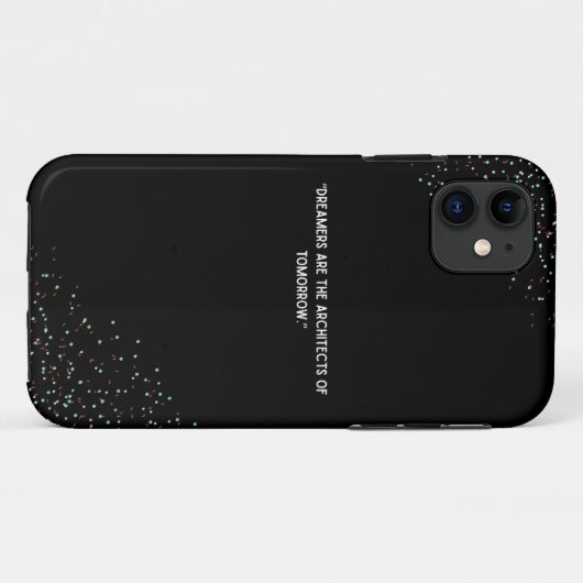 ブラックiPhone 11 カバー (裏面(横))