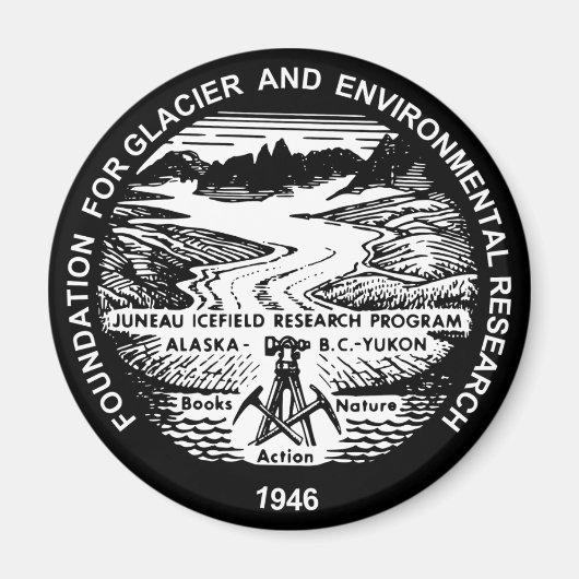 ブラックJIRPマグネット マグネット (正面)