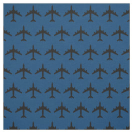 ブラックKC-135ブルーファブリック上のジェット機に給油 ファブリック