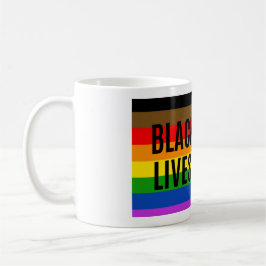 ブラックLGBTQは問題を生き延びる コーヒーマグカップ