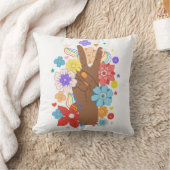 ブラックLGBTQプライド クッション (ブランケット)