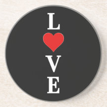 ブラックLOVE モダン Tredny白黒