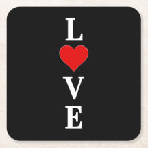 ブラックLOVE モダン Tredny白黒