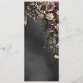 ブラックMoody Gothicの花とミスト結婚ーズ メニュー (裏面)