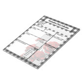 ブラックnホワイトフローラ_投薬データ収集 ノートパッド (アングル)