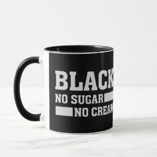 ブラックNoシュガーNoクリームマグカップ マグカップ