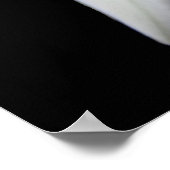 ブラックNo.1のユリ ポスター (角)