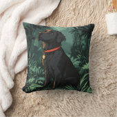 ブラックPLACOTED RETRIEVER MoJo枕 クッション (ブランケット)