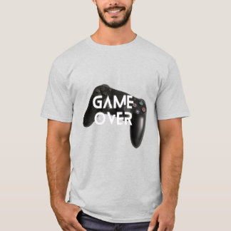 ブラックPlayStationコントローラ搭載TグレーTシャツ – Tシャツ