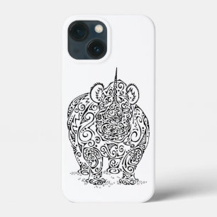 ブラックRhinoデザイン iPhone 13 Miniケース