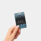 ブラックVIPロゴ付きのフロステッドアイス バッジ (手持ち)