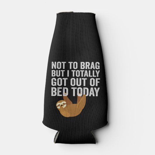 ブラッグはしないけど今日は得すっかり寝ちゃった ボトルクーラー (正面)