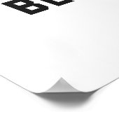 ブラッグはしないけど今日は得すっかり寝ちゃった ポスター (角)