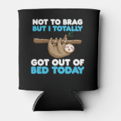 ブラッグはしないけど今日は得すっかり寝ちゃった 缶クーラー (正面)